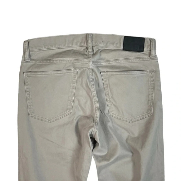 MJ16 Men’s GAP Denim Soft Wear Stretch Spring Taupe Skinny Jeans 31x32 - Picture 6 of 7